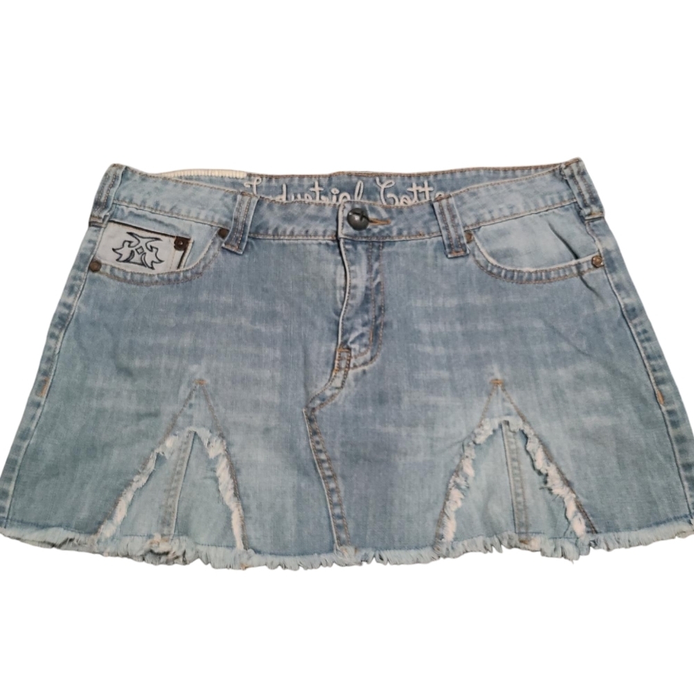 INDUSTRIAL COTTON jean skirt 9